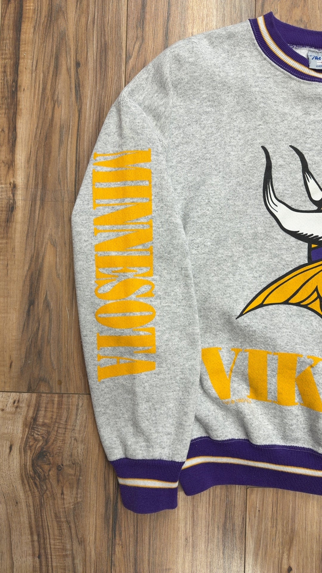 Vintage The Game Minnesota Vikings AOP Crewneck (L)