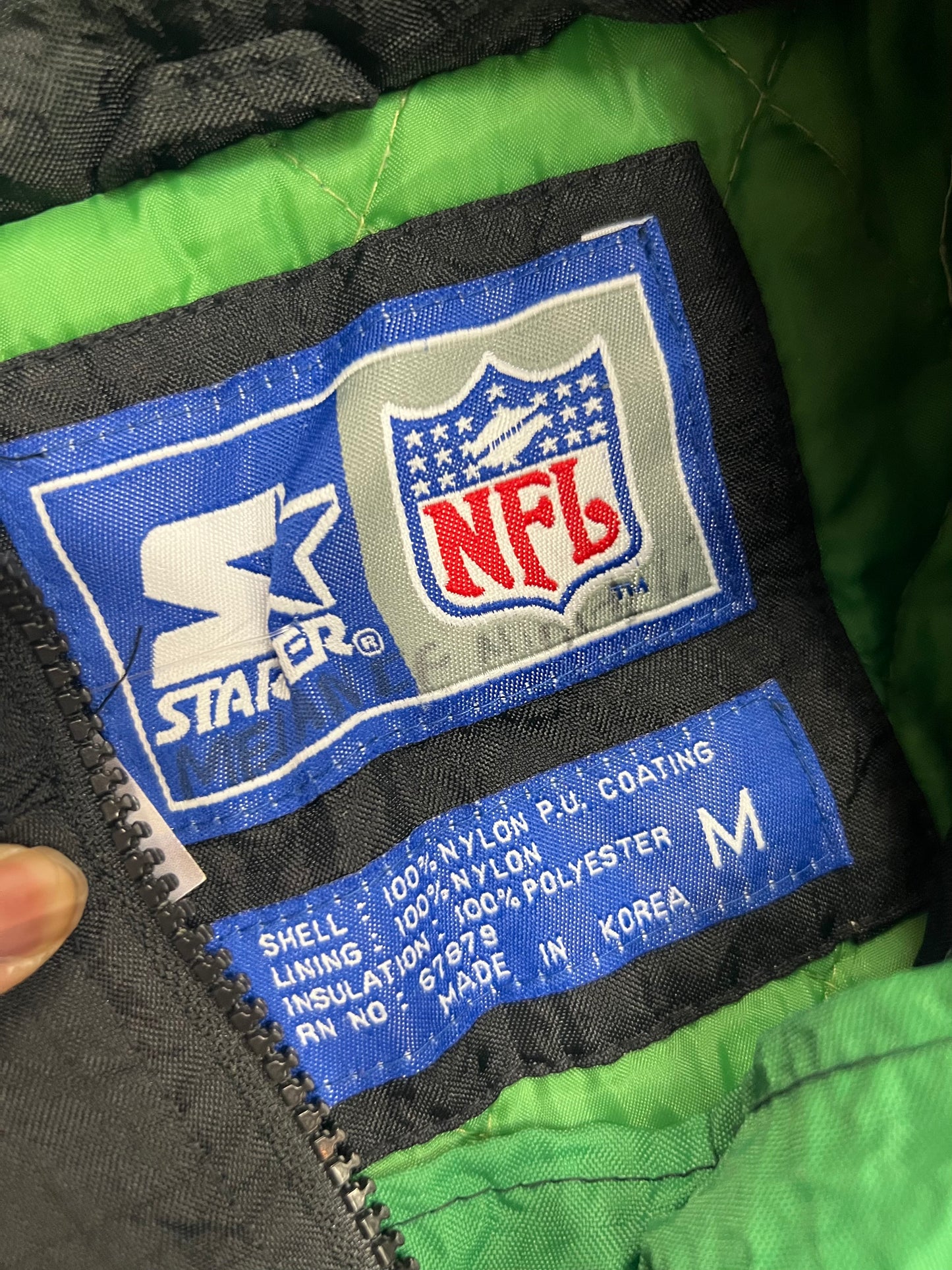 Vintage Starter Hooded Windbreaker Jacket