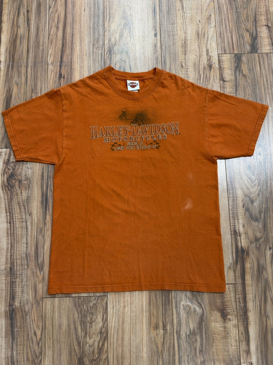 00s Harley Davidson Appalachian Mechanicsburg, PA Tee (L)