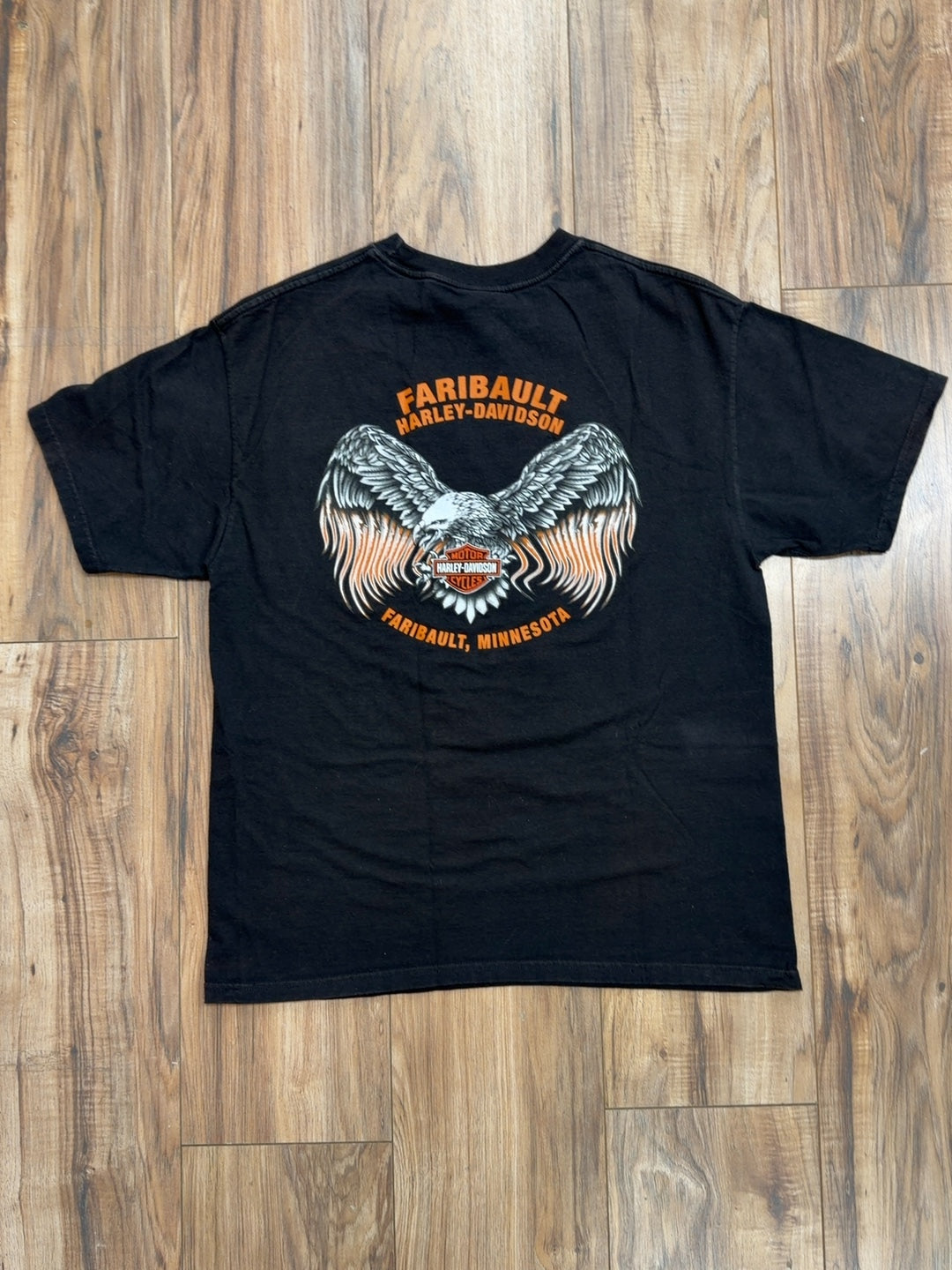 08 Harley Davidson Faribaut, Minnesota Tee (L)