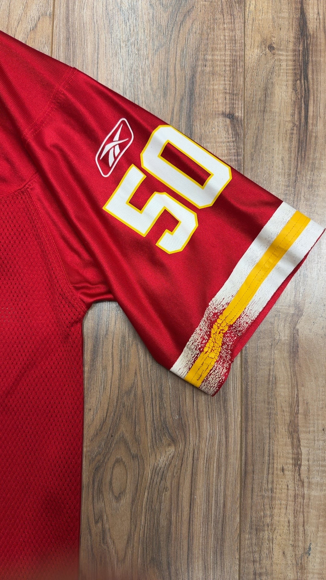 Vintage Reebok Kansas City Chiefs #50 Mike Vrabel Jersey (XXL)