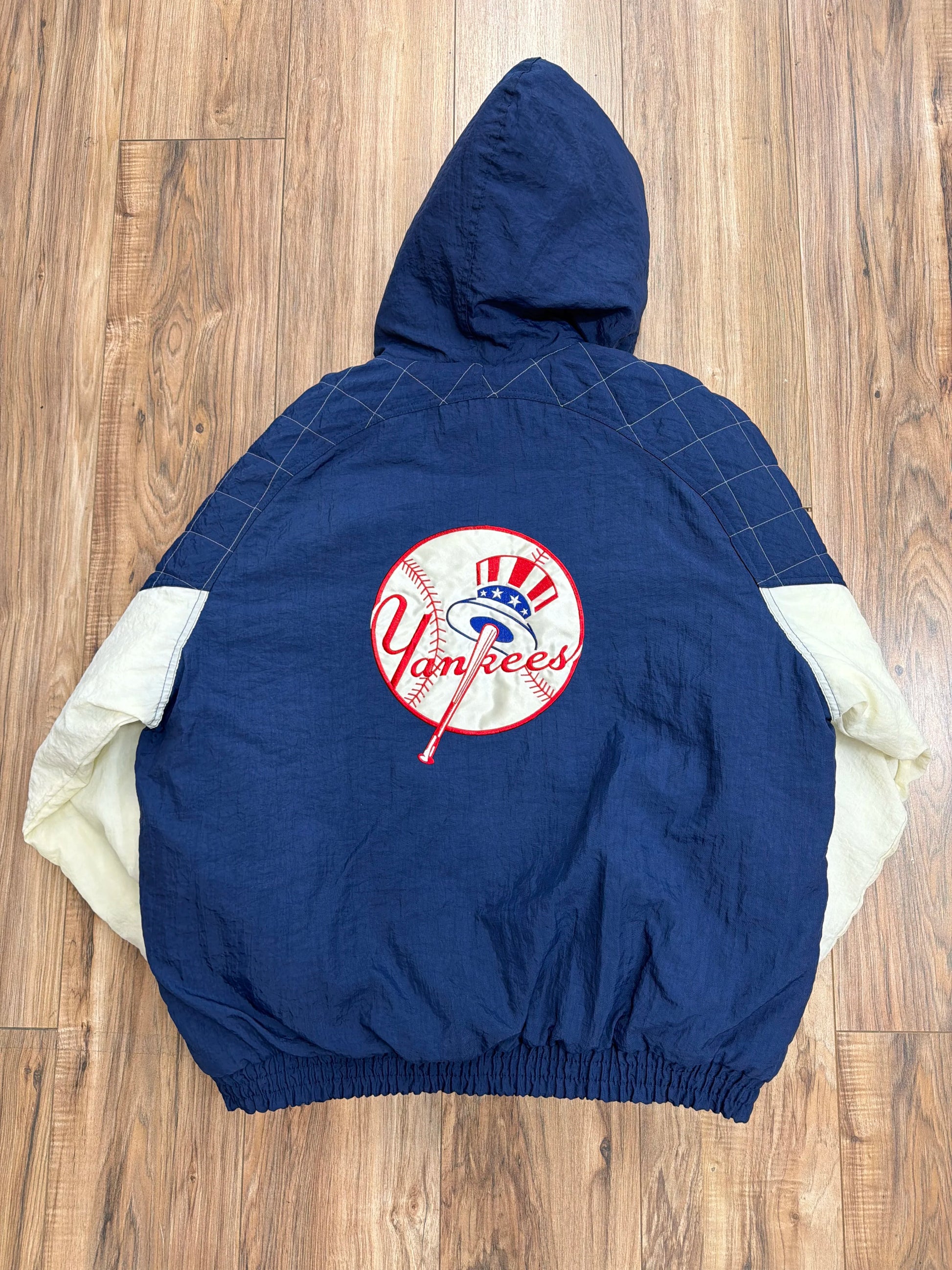Vintage Starter New York Yankee Jacket Navy Blue