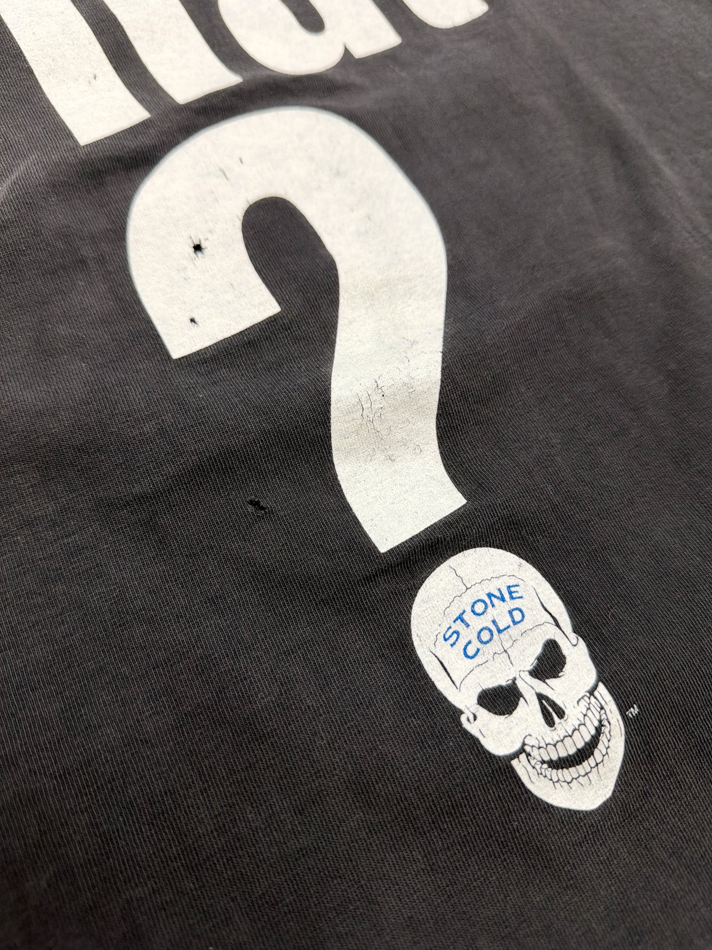 Vintage 1997 Stone Cold Steve Austin Smoking Skull Tee