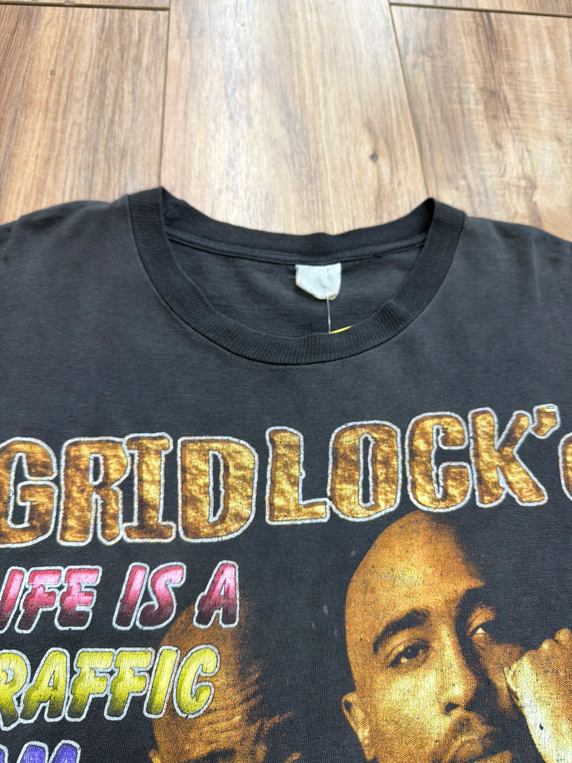 Vintage Tupac Shakur Gridlock’d Rap Tee