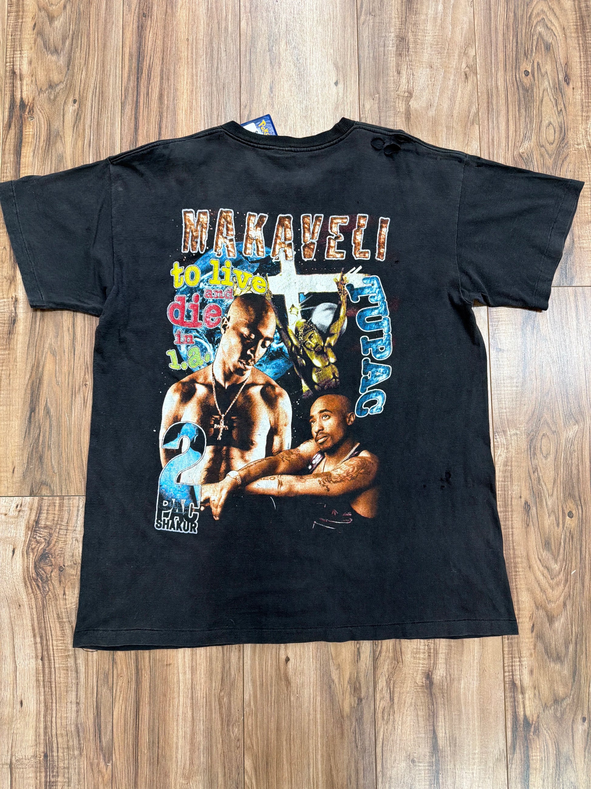 Vintage Tupac Shakur Gridlock’d Rap Tee