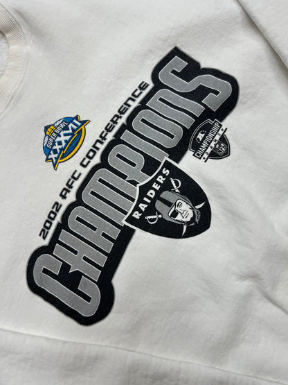 Vintage Oakland Raiders AFC Champions Crewneck