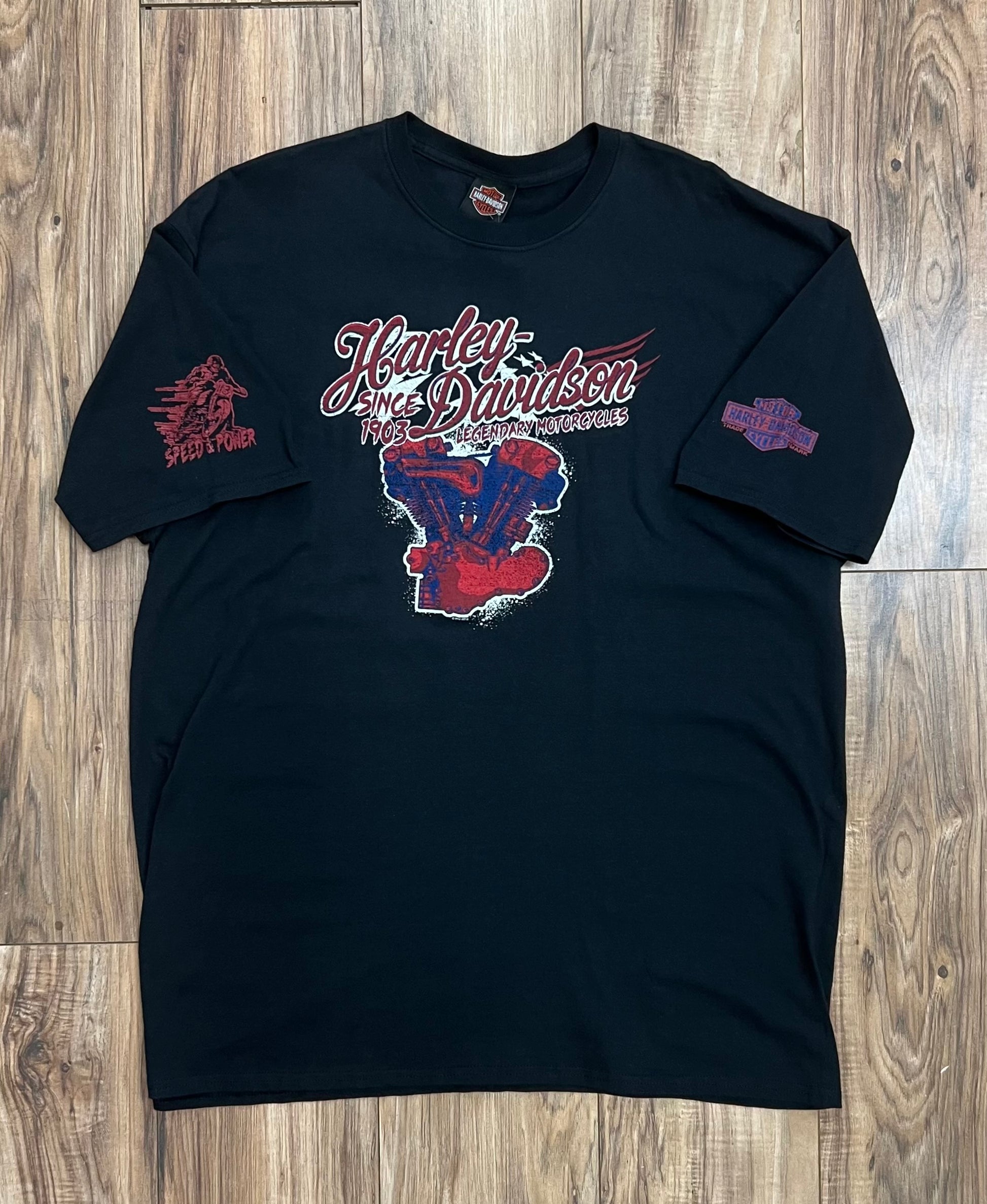 Vintage Barnett Harley-Davidson T-shirt (XXL)