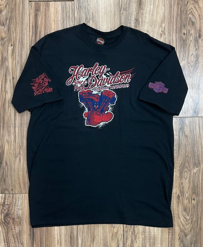 Vintage Barnett Harley-Davidson T-shirt (XXL)