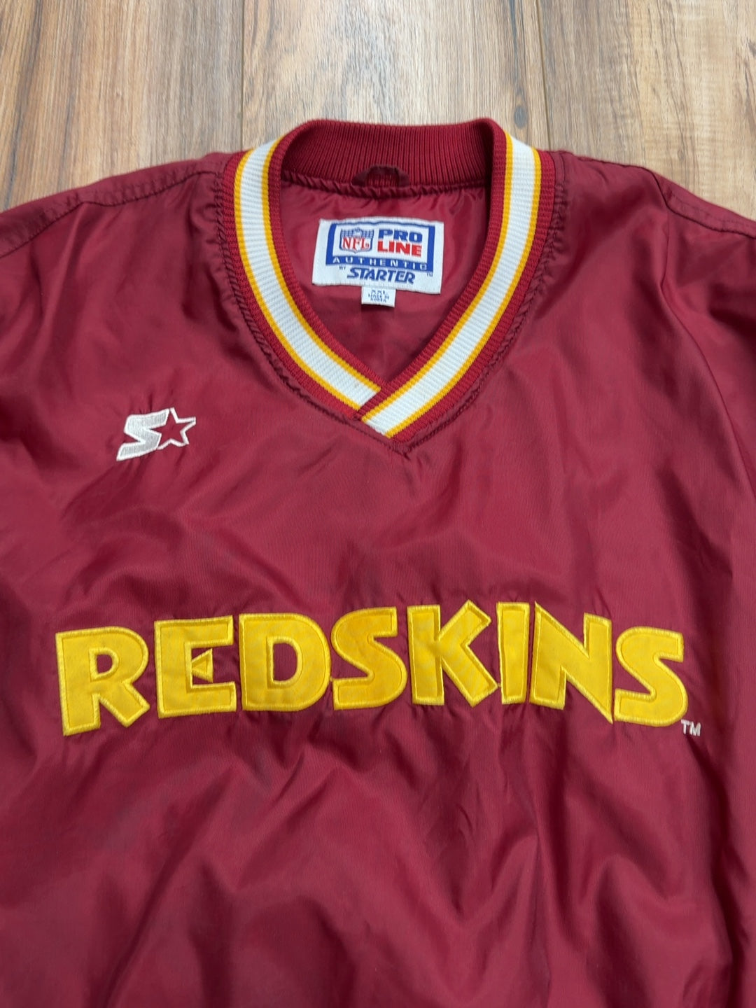 Vintage Starter Washington Redskins Pullover Top (XXL)