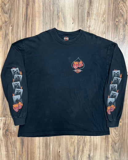 Vintage Las Vegas Harley Davidson Long Sleeve (XXL)