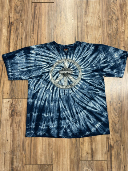 06 Harley Davidson Bradenton, Florida Tie Dye Tee (L)