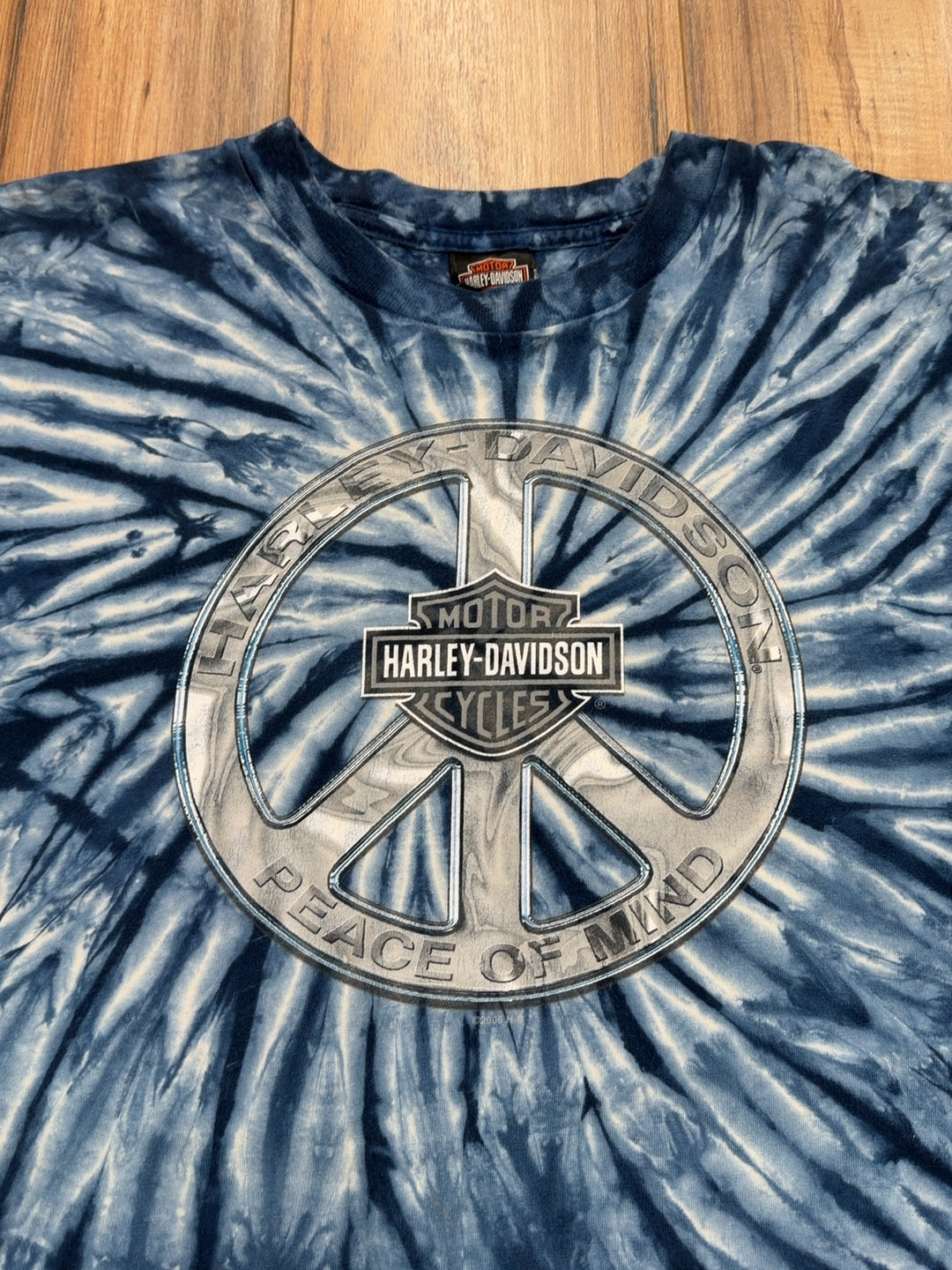 06 Harley Davidson Bradenton, Florida Tie Dye Tee (L)