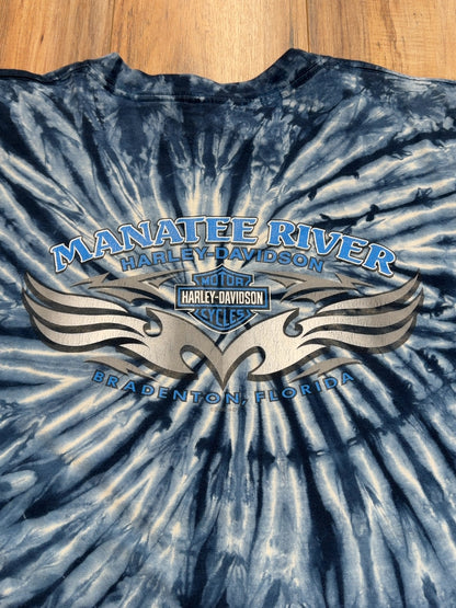 06 Harley Davidson Bradenton, Florida Tie Dye Tee (L)