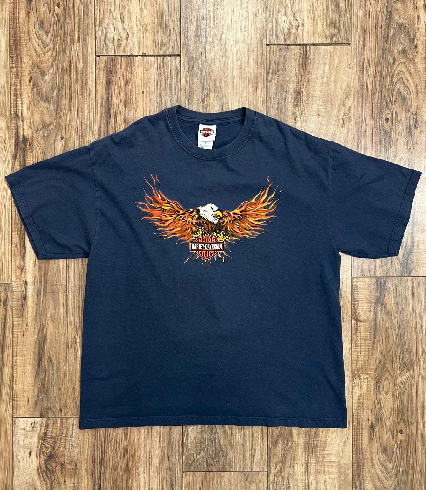 Vintage Smaltz's H-D Eagle, PA Harley Davidson T-shirt (XL)