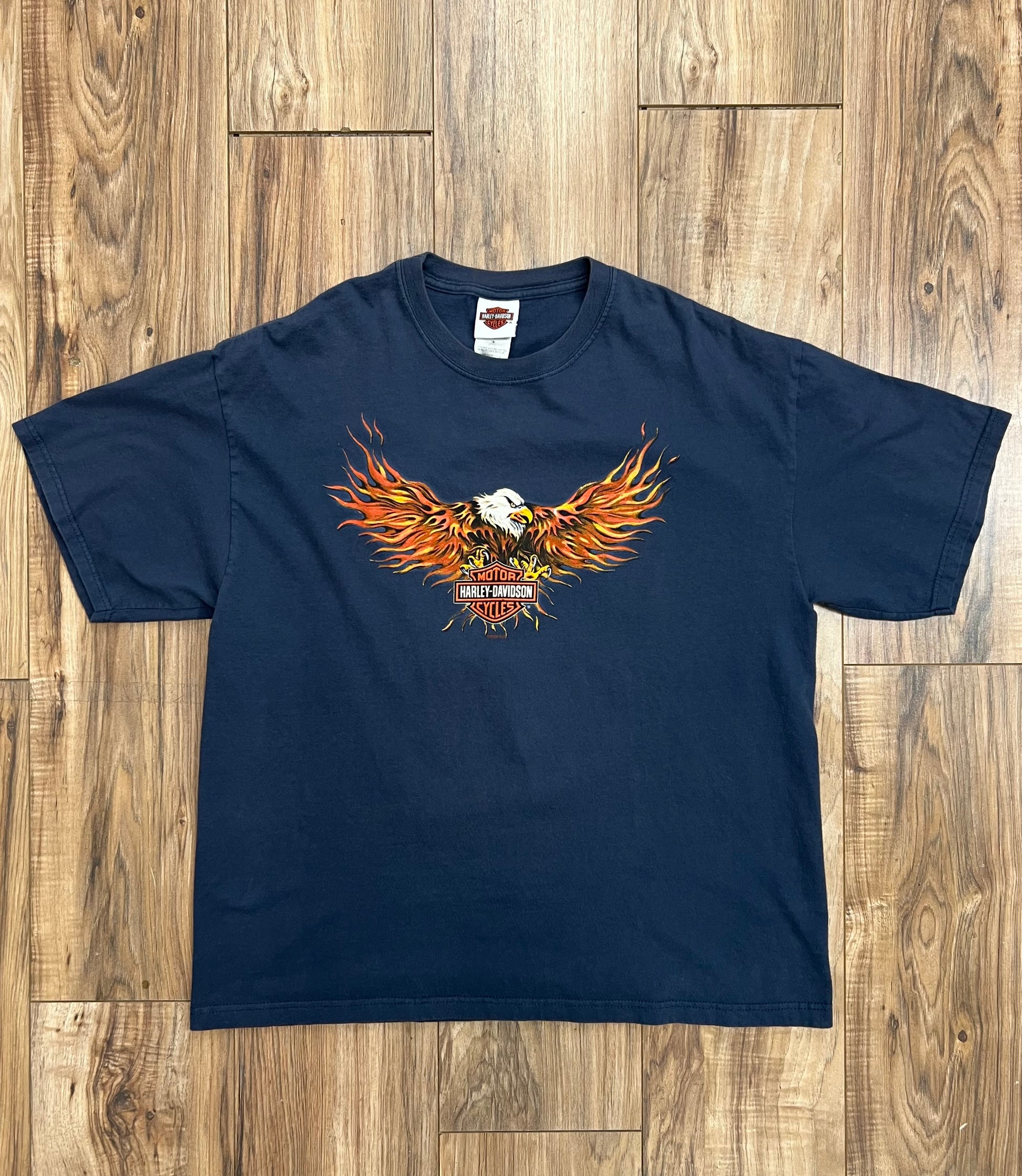 Vintage Smaltz's H-D Eagle, PA Harley Davidson T-shirt (XL)