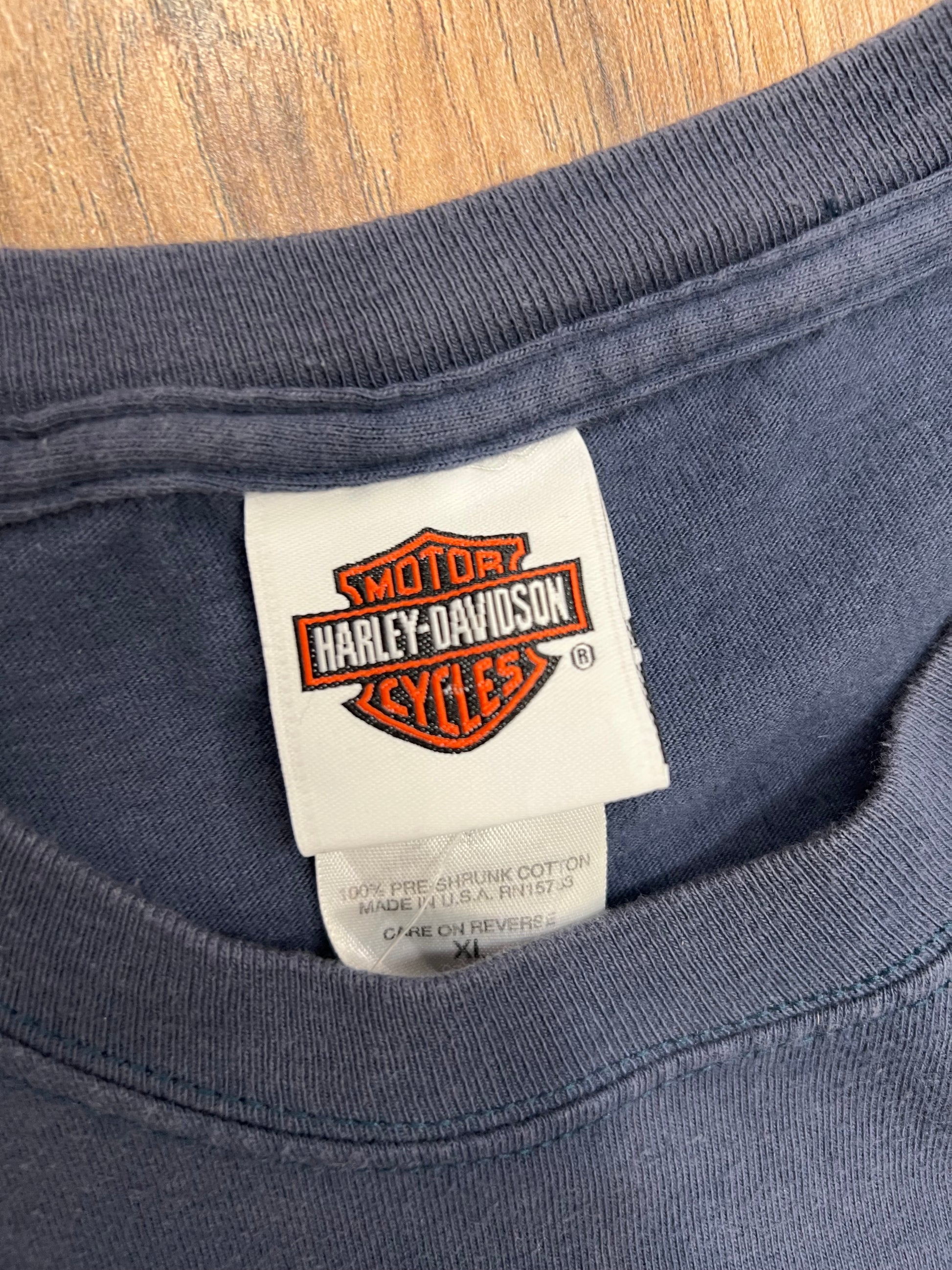 Vintage Smaltz's H-D Eagle, PA Harley Davidson T-shirt (XL)