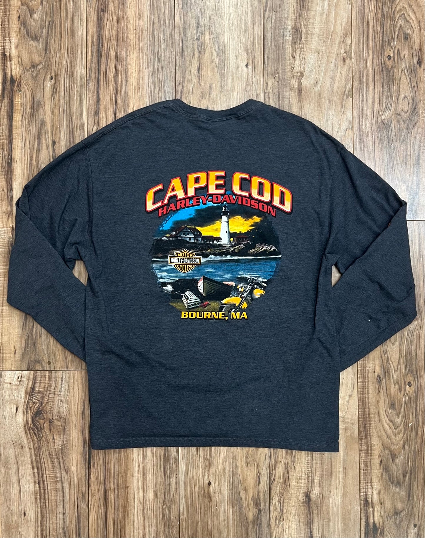 Vintage Cape Cod Harley-Davidson long Sleeve (XXL)