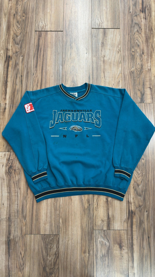 Vintage Lee Sports Jacksonville Jaguars Crewneck (XL)