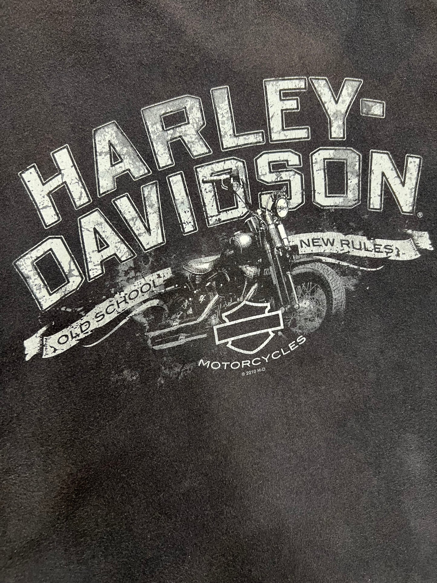 Vintage New River Gorge Harley Davidson T-Shirt (XXL)