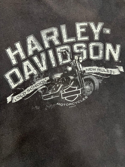 Vintage New River Gorge Harley Davidson T-Shirt (XXL)