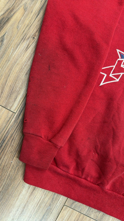 Vintage Logo 7 New England Patriots Crewneck (S)