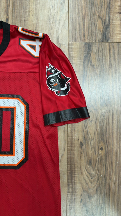 Vintage Champion Tampa Bay Buccaneers #40 Mike Alstott Jersey (M)