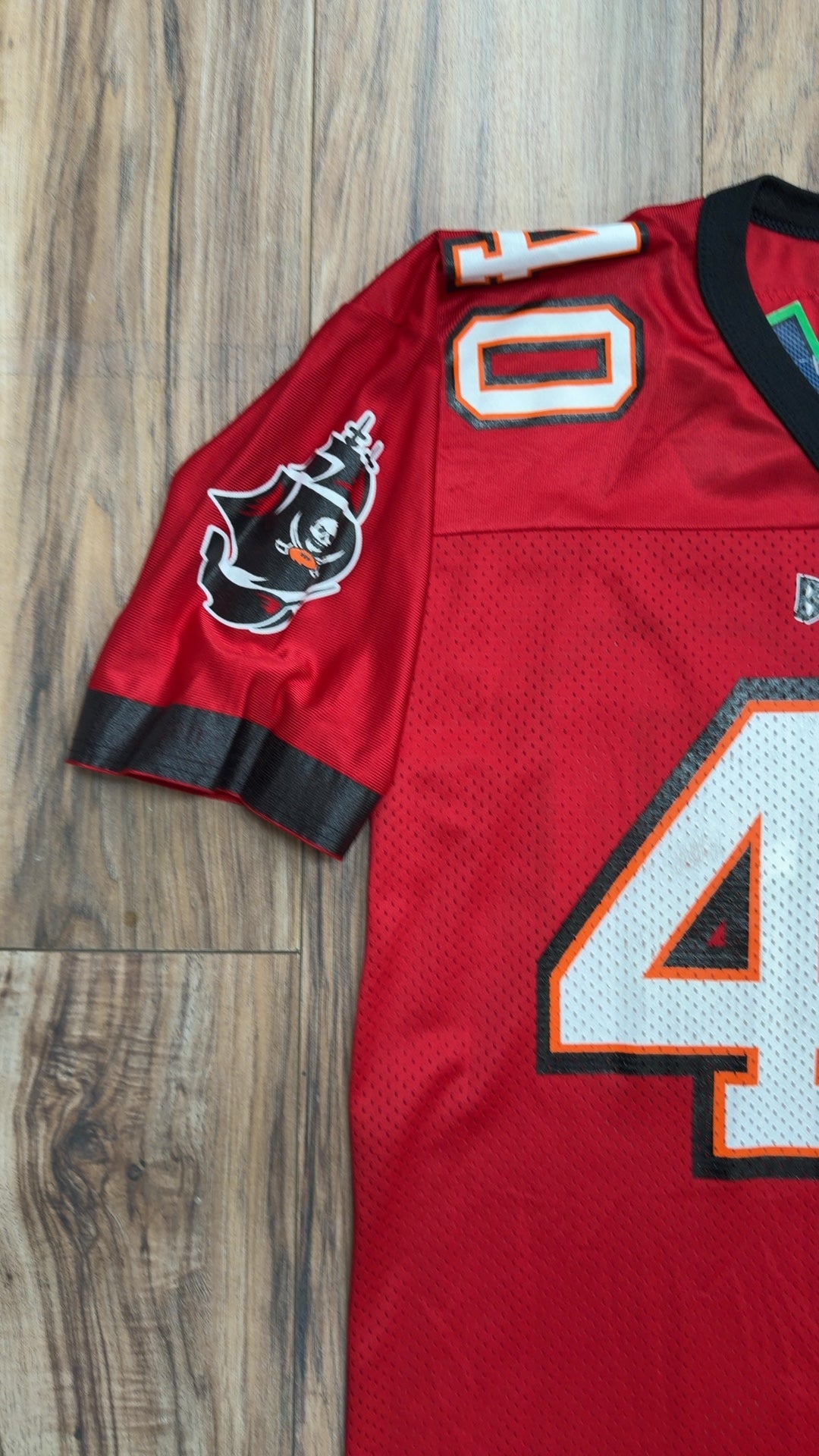 Vintage Champion Tampa Bay Buccaneers #40 Mike Alstott Jersey (M)