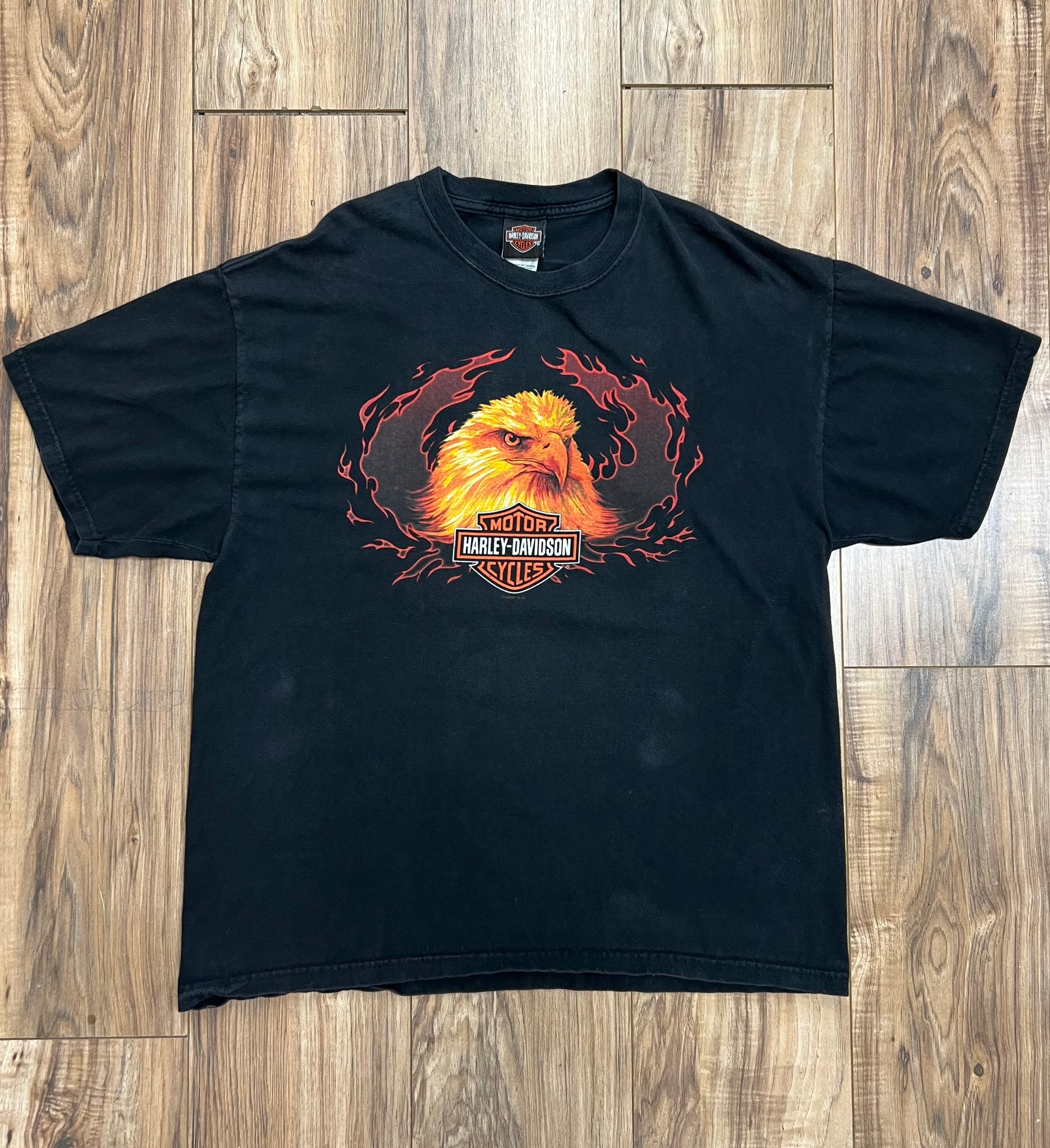 Vintage Schaeffer's Harley-Davidson T-shirt (XL)