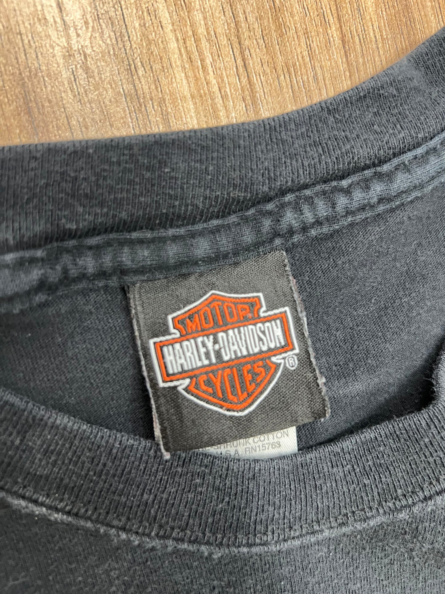 Vintage Schaeffer's Harley-Davidson T-shirt (XL)