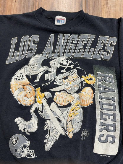 1988 Hero Los Angeles Raiders Crewneck (M)