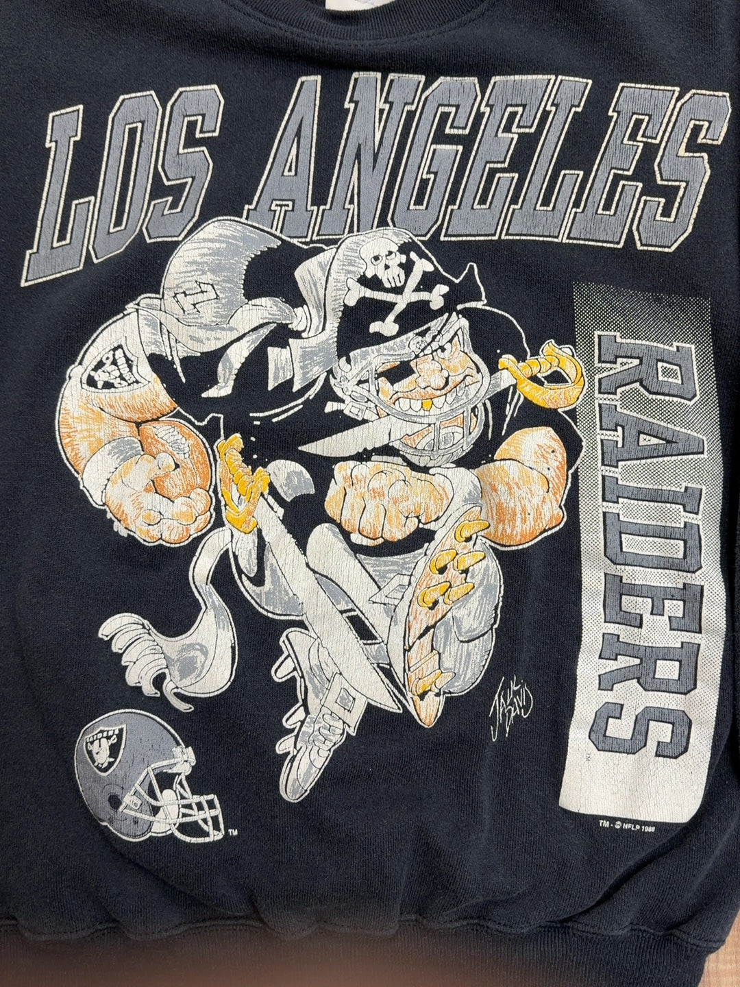 1988 Hero Los Angeles Raiders Crewneck (M)