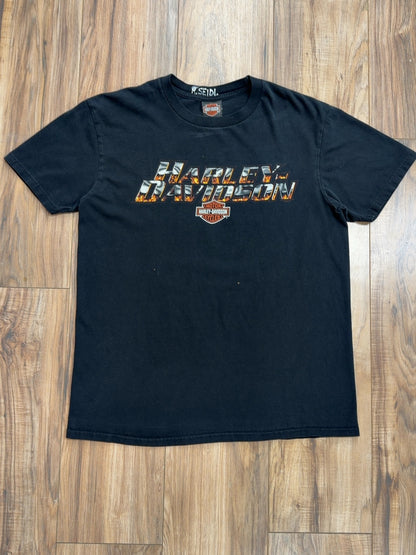 00s Harley Davidson Okoboii, Iowa Tee (L)