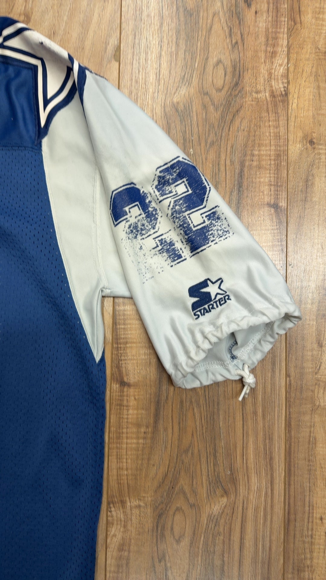 Vintage Starter Dallas Cowboys #22 Emmitt Smith Jersey (L)