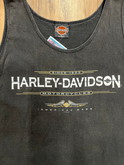 Vintage Quaid Harley-Davidson Tank Top (XL)