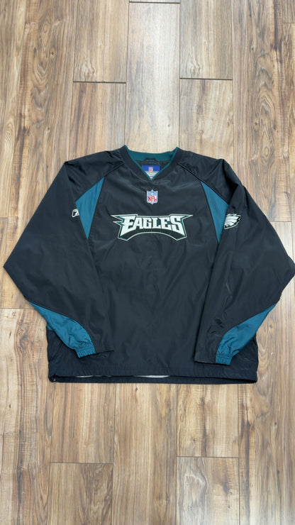 Y2K NFL Team Apparel Philadelphia Eagles Coaches Top (XL)