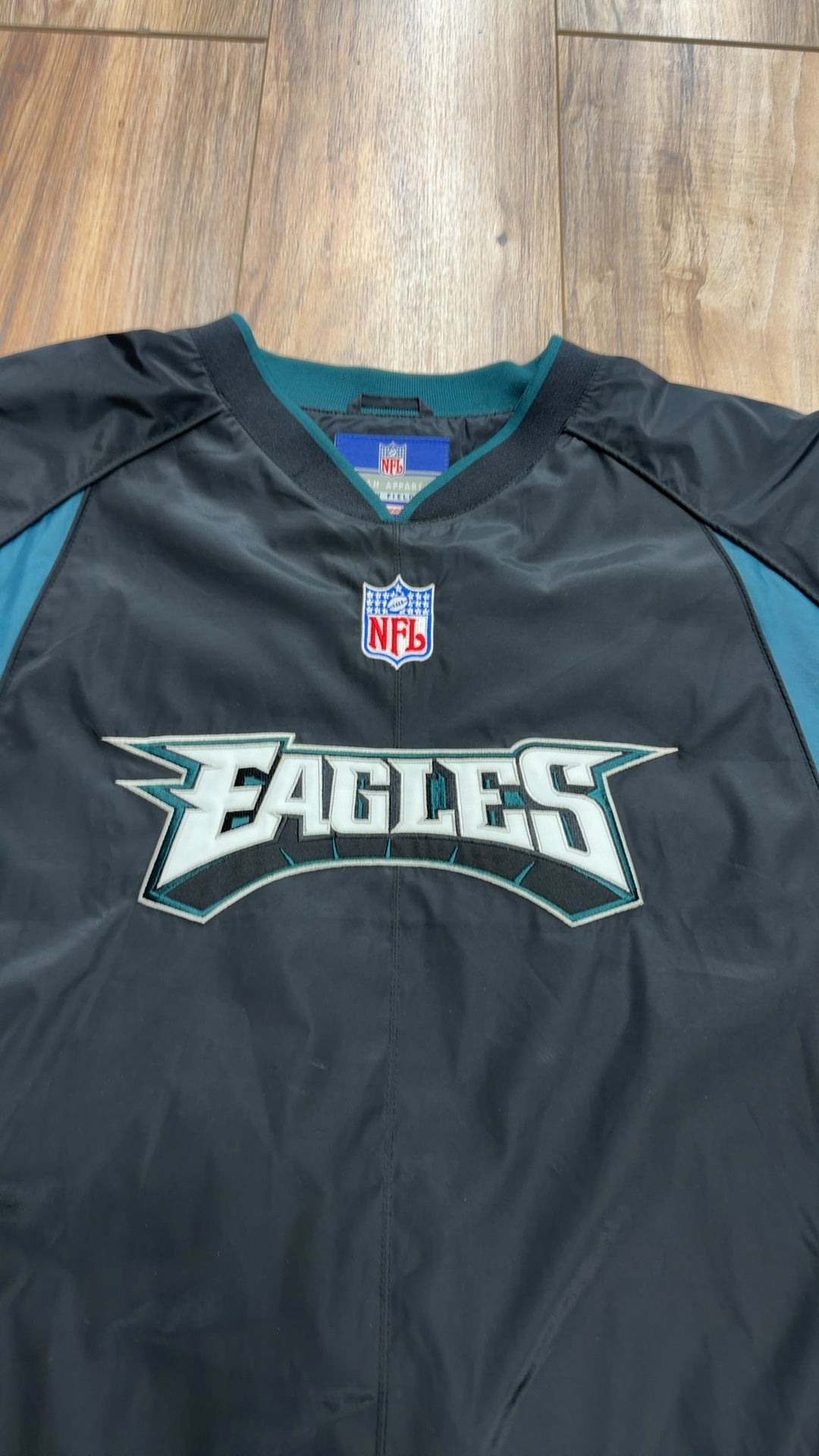 Y2K NFL Team Apparel Philadelphia Eagles Coaches Top (XL)
