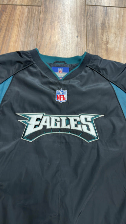 Y2K NFL Team Apparel Philadelphia Eagles Coaches Top (XL)