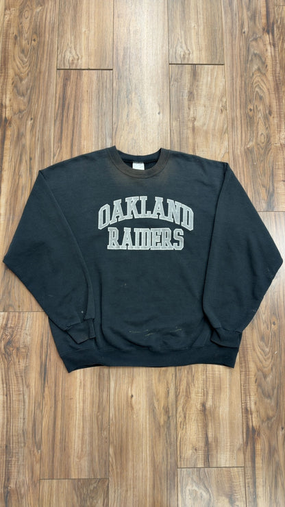 Y2K Oakland Raiders Crewneck (XL)