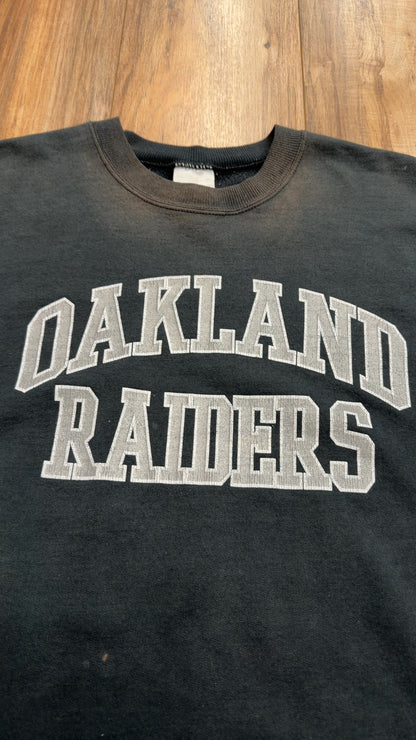 Y2K Oakland Raiders Crewneck (XL)