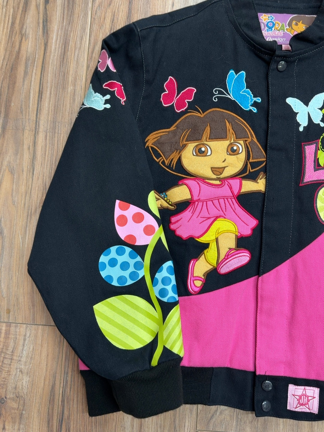 Vintage JH Design x Dora The Explorer Jacket (XXL)(Kids)