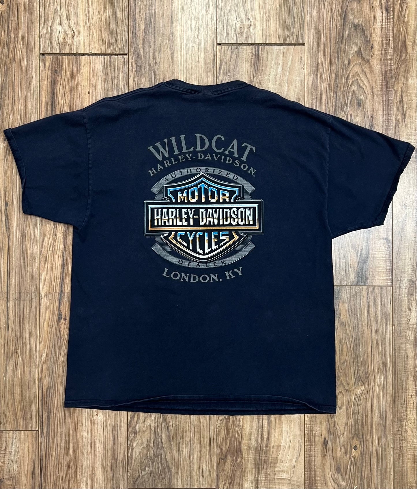 Vintage Wildcat London, KY Harley Davidson T-shirt (XL)