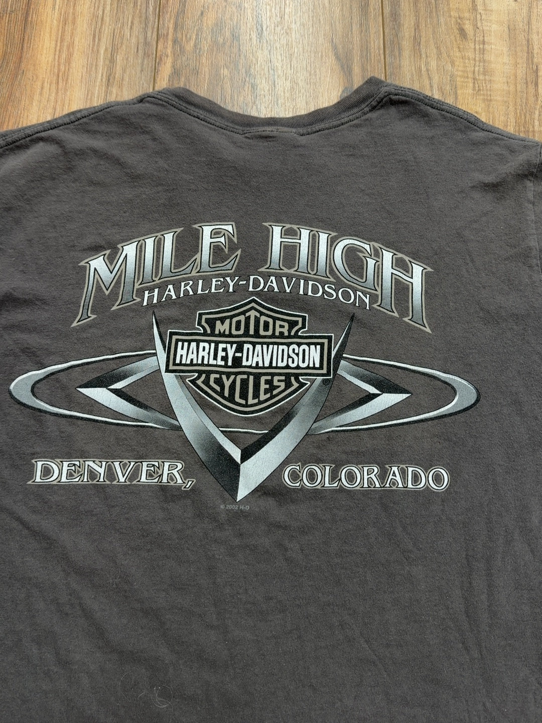 00s Harley DavidsonMile High Denver, Colorado Tee (M)