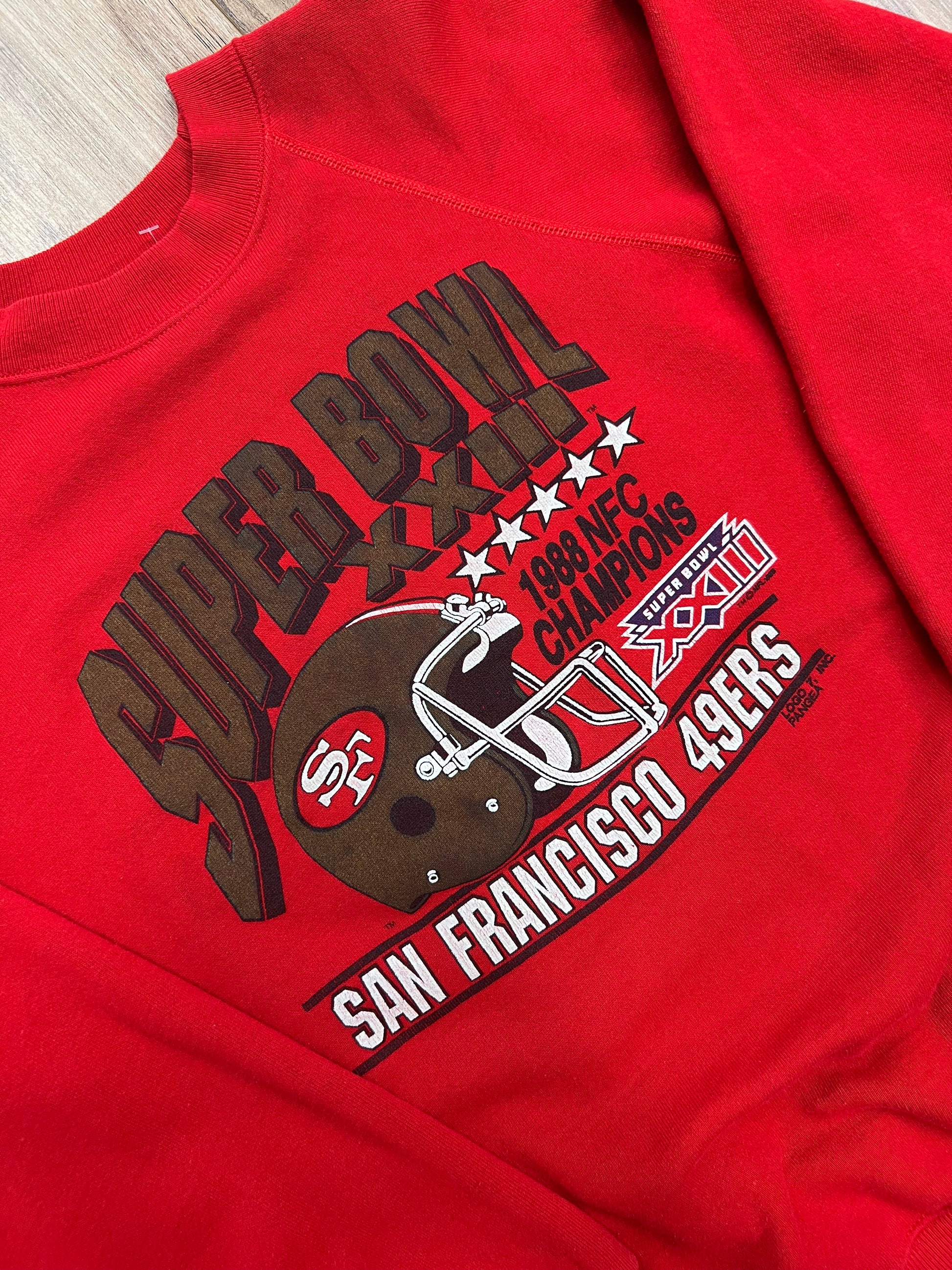 Vintage SuperBowl XXIII San Francisco 49ers Crewneck