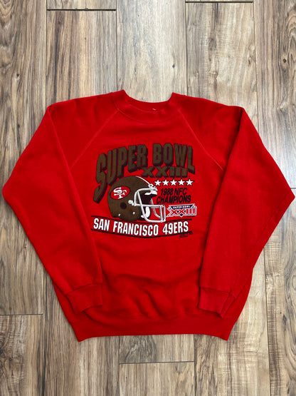 Vintage SuperBowl XXIII San Francisco 49ers Crewneck