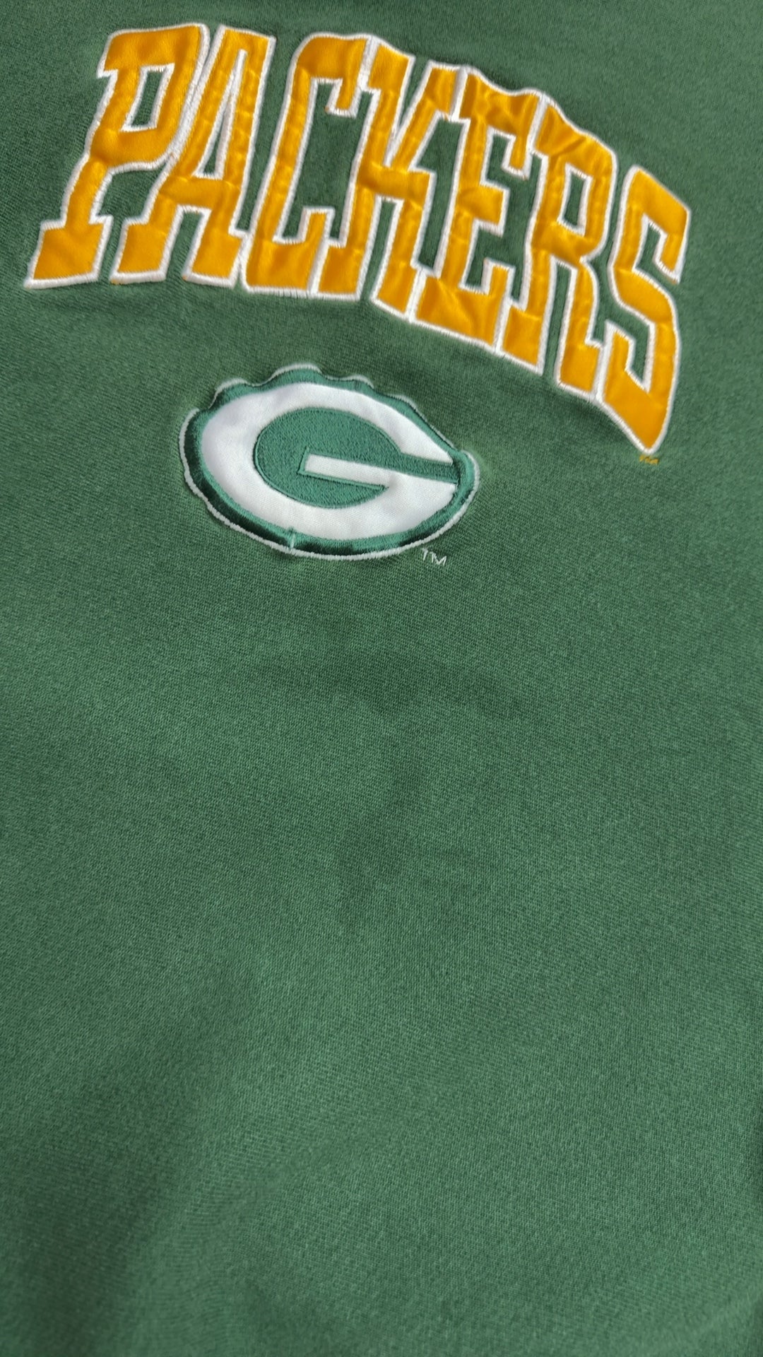 Vintage Legends Athletic Green Bay Packers Crewneck (M)