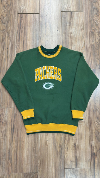 Vintage Legends Athletic Green Bay Packers Crewneck (M)