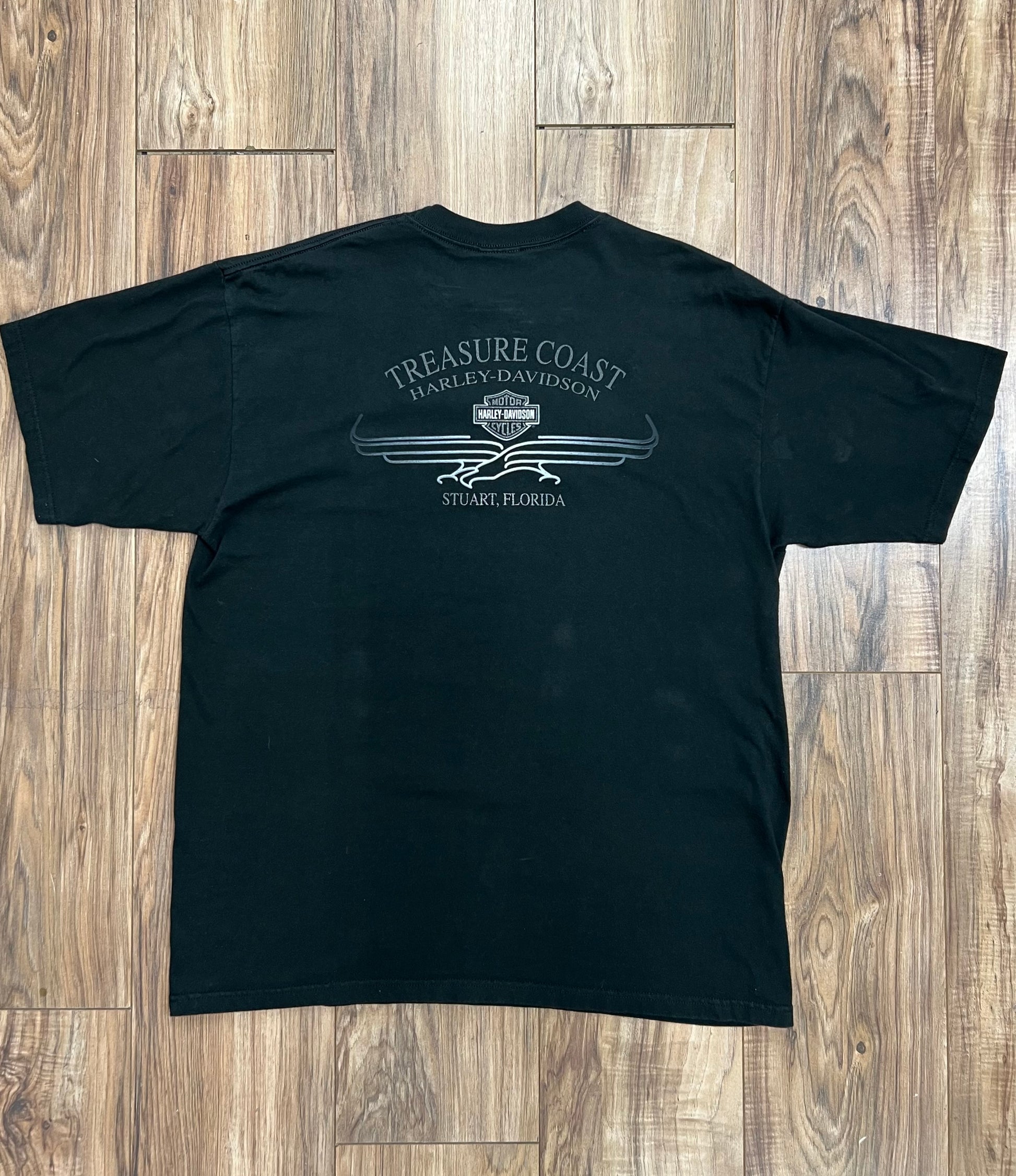 Vintage Treasure Coast Harley-Davidson Stuart, FL T-shirt (XL)