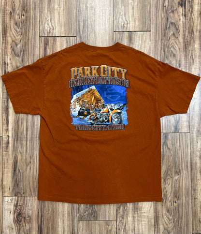Vintage Park City Harley Davidson T-shirt (XXL)