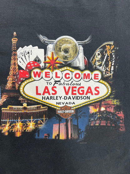 Vintage Las Vegas Harley Davidson Long Sleeve (XXL)
