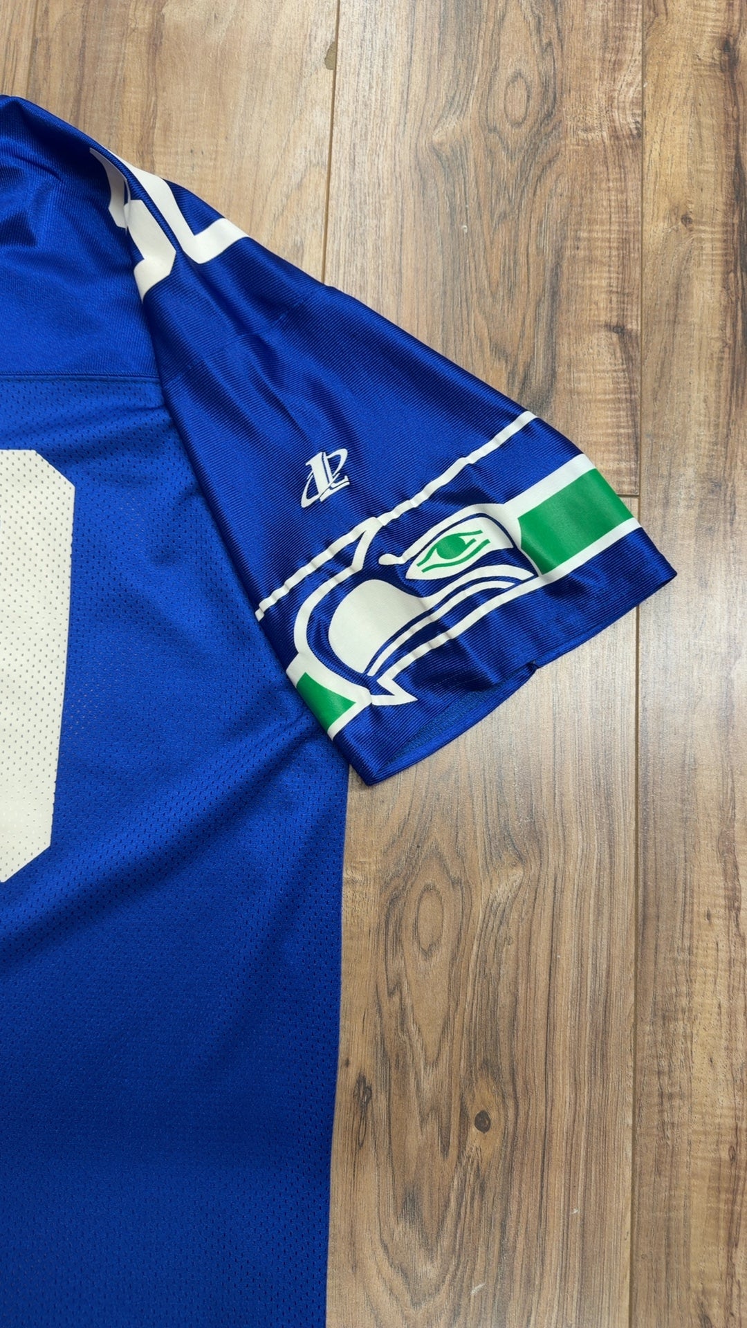 Vintage Logo Athletic Seatlle Seahawks Green #30 Jersey (XL)